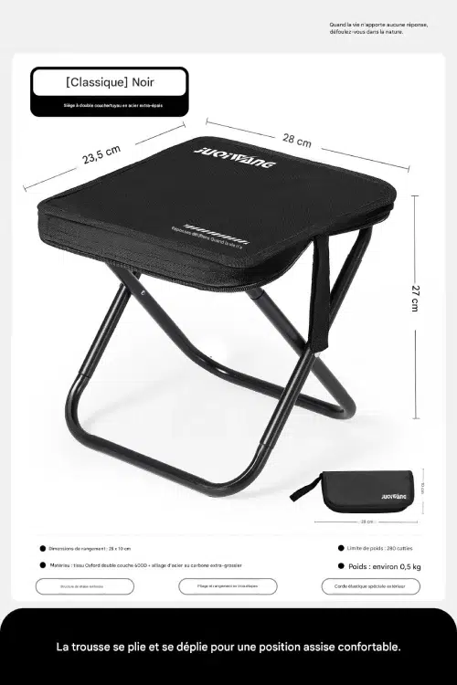 Tabouret pliant